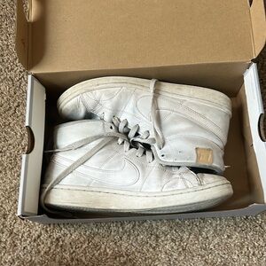 Nike High-Top Sneakers - White